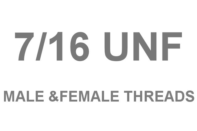 Thread type 7/16 UNF