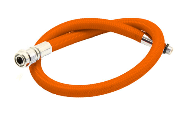 Orange jacket/BCD hoses