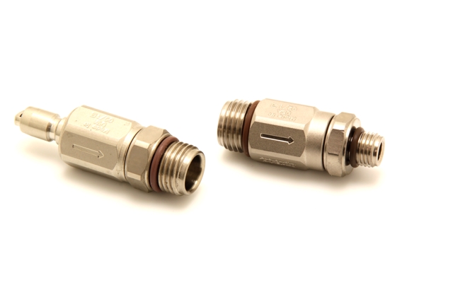 Check valve fittings