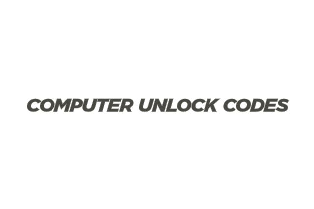 Computer unlock codes