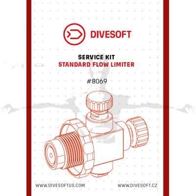 Divesoft Standard Flow Limiter Service Kit