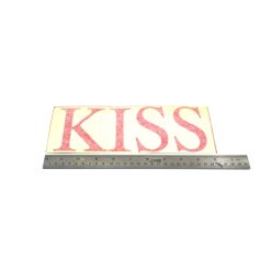 KISS decal (red)