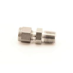 Swagelok 1/4 NPT male to 1/4 pipe or cable (316L-400-1-4)