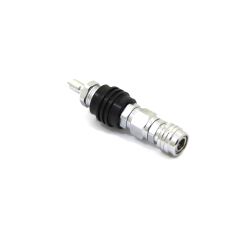 Second-stage shut-off valve for BCD fitting