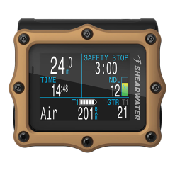 Shearwater Perdix TI bronze (Journeys Edition) dive computer