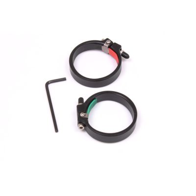 GBM Rebreather loop clamps (1 RED 1 GREEN)