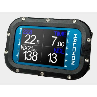 Halcyon Symbios blue dive handset