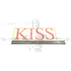 Kiss sticker (Large-Red)