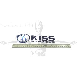 Kiss Rebreathers sticker (Blue)