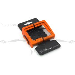 Orange Aluminium Protector for RATIO IXM3 computer (Square Button)   