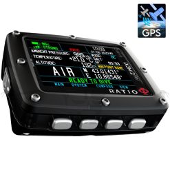 Ratio iX3M2 GPS Pro  (Air, Nitrox, Gauge) 3 gases & GPS Navigation
