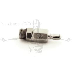 QDCV-BC-YM  BCD Nipple To 9/16 Male Fitting with Check Valve