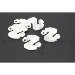 WHITE Apeks Cookie Line Marker with reflectors (PACK OF 5)