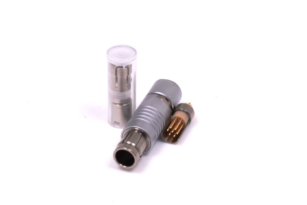 7pin Fischer Plug with Cable Collet Set to Fit 5.2mm to 5.7mm