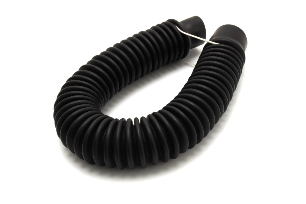 IPOTCH 25 Meter 5cm Schwarze Schrägband Nähen Bänder Einfaßband Kantenband für Hosen Taille Anti-Rutsch