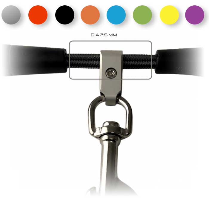 Konect 7.5 flexible hook for gauge hose available in eight colours