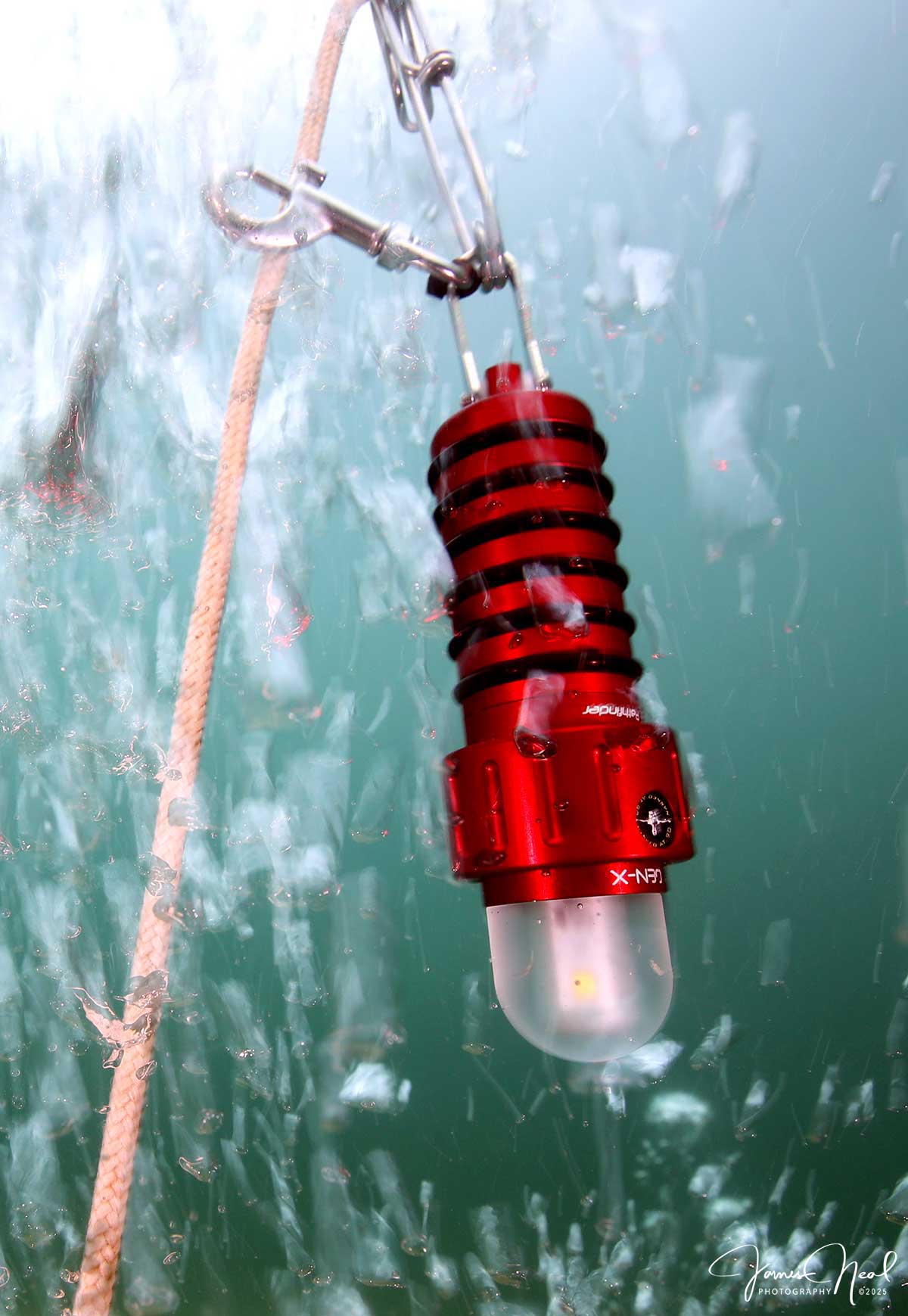 The GEN-X Pathfinder underwater from another angle