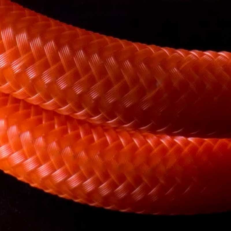 Miflex low pressure regulator hose in orange