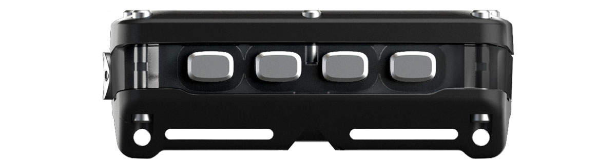 View of the top of the Ratio iX3M 2 TX Easy dive computer